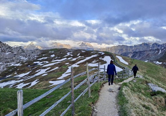 Wanderbegeisterte Gäste des Ganoihof